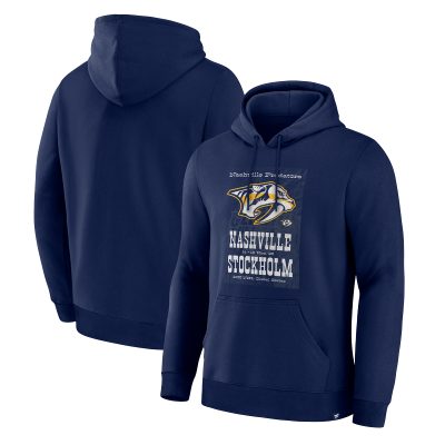 Nashville Predators Navy 2025 NHL Global Series Hometown To Stockholm Legacy Hoodie