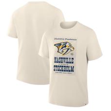 Nashville Predators Cream 2025 NHL Global Series Hometown To Stockholm Legacy T-Shirt
