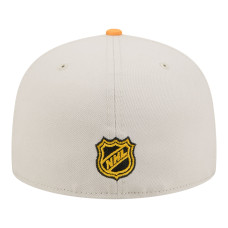 Бейсболка Boston Bruins New Era Tan/Gold Localized City Icon 59FIFTY
