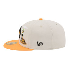 Бейсболка Boston Bruins New Era Tan/Gold Localized City Icon 59FIFTY