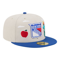 Бейсболка New York Rangers New Era Tan/Blue Localized City Icon 59FIFTY Бейсболка New York Rangers New Era Tan/Blue Localized City Icon 59FIFTY