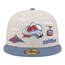 Бейсболка Colorado Avalanche New Era Tan/Blue Localized City Icon 59FIFTY Бейсболка Colorado Avalanche New Era Tan/Blue Localized City Icon 59FIFTY