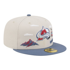 Бейсболка Colorado Avalanche New Era Tan/Blue Localized City Icon 59FIFTY Бейсболка Colorado Avalanche New Era Tan/Blue Localized City Icon 59FIFTY