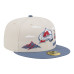Бейсболка Colorado Avalanche New Era Tan/Blue Localized City Icon 59FIFTY