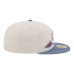 Бейсболка Colorado Avalanche New Era Tan/Blue Localized City Icon 59FIFTY