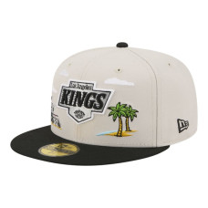 Бейсболка Los Angeles Kings New Era Tan/Black Localized City Icon 59FIFTY Бейсболка Los Angeles Kings New Era Tan/Black Localized City Icon 59FIFTY