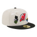 Джерси New Devils New Era Tan/Black Localized City Icon 59FIFTY Fitted Hat