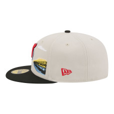 Джерси New Devils New Era Tan/Black Localized City Icon 59FIFTY Fitted Hat Джерси New Devils New Era Tan/Black Localized City Icon 59FIFTY Fitted Hat