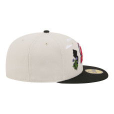 Джерси New Devils New Era Tan/Black Localized City Icon 59FIFTY Fitted Hat Джерси New Devils New Era Tan/Black Localized City Icon 59FIFTY Fitted Hat