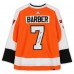 Bill Barber Philadelphia Flyers Autographed Fanatics Authentic Orange adidas Jersey with HOF 90 Inscription