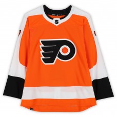 Bill Barber Philadelphia Flyers Autographed Fanatics Authentic Orange adidas Jersey with HOF 90 Inscription