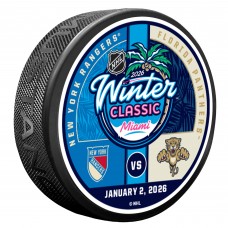 New York Rangers vs. Florida Panthers 2026 NHL Winter Classic Commemorative Puck New York Rangers vs. Florida Panthers 2026 NHL Winter Classic Commemorative Puck