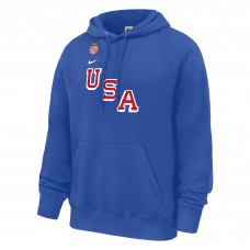 US Hockey Charlie McAvoy Nike Royal 2026 Name & Number Hoodie US Hockey Charlie McAvoy Nike Royal 2026 Name & Number Hoodie