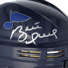 Brett Hull St. Louis Blues Autographed Fanatics Authentic Navy Mini Helmet