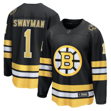 Джерси Boston Bruins Jeremy Swayman Fanatics Black Home Breakaway Джерси Boston Bruins Jeremy Swayman Fanatics Black Home Breakaway
