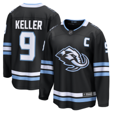 Джерси Utah Mammoth Clayton Keller Fanatics Black Home Breakaway