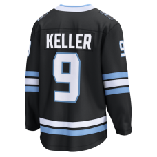 Джерси Utah Mammoth Clayton Keller Fanatics Black Home Breakaway