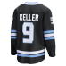 Джерси Utah Mammoth Clayton Keller Fanatics Black Home Breakaway