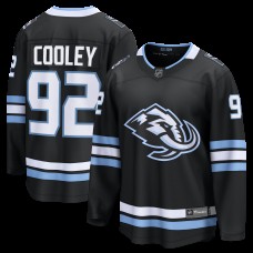 Джерси Utah Mammoth Logan Cooley Fanatics Black Home Breakaway