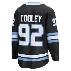 Джерси Utah Mammoth Logan Cooley Fanatics Black Home Breakaway