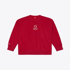 Женская свитшот New Jersey Devils Mitchell & Ness Red Core Essentials