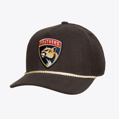 Бейсболка Florida Panthers Mitchell & Ness Charcoal Heritage Hues Pro Crown