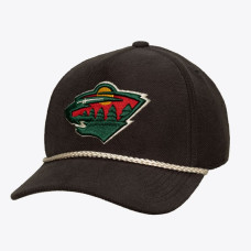Бейсболка Minnesota Wild Mitchell & Ness Charcoal Heritage Hues Pro Crown Бейсболка Minnesota Wild Mitchell & Ness Charcoal Heritage Hues Pro Crown