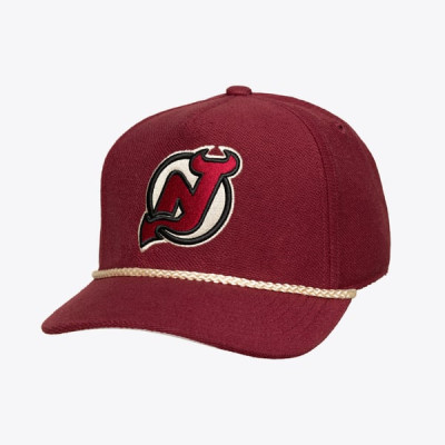 Джерси New Devils Mitchell & Ness Red Heritage Hues Pro Crown Snapback Hat