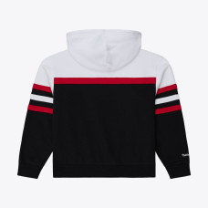 Женская толстовка New Jersey Devils Mitchell & Ness White/Black Head Coach