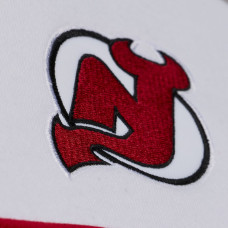Женская толстовка New Jersey Devils Mitchell & Ness White/Black Head Coach