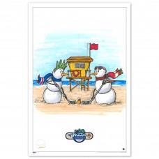 New York Rangers vs. Florida Panthers 2026 NHL Winter Classic 24 x 36 Sketch Fine Art Print - Limited Edition of 50