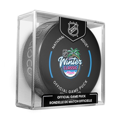 Florida Panthers vs. New York Rangers Inglasco 2026 NHL Winter Classic Official Game Puck