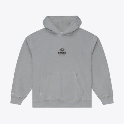 Толстовка Los Angeles Kings Mitchell & Ness Gray Core Essentials