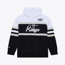 Толстовка Los Angeles Kings Mitchell & Ness Black Head Coach Толстовка Los Angeles Kings Mitchell & Ness Black Head Coach