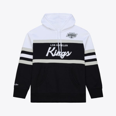 Толстовка Los Angeles Kings Mitchell & Ness Black Head Coach