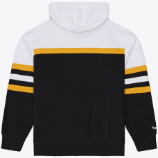 Толстовка Boston Bruins Mitchell & Ness Black Head Coach