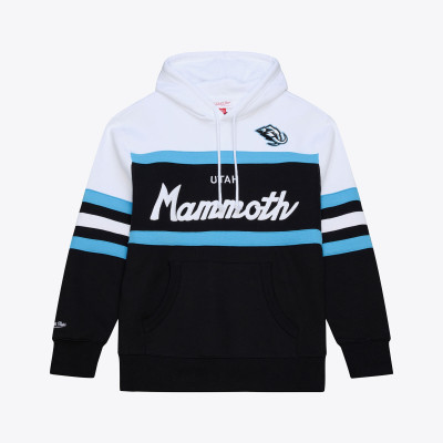 Толстовка Utah Mammoth Mitchell & Ness Black Head Coach
