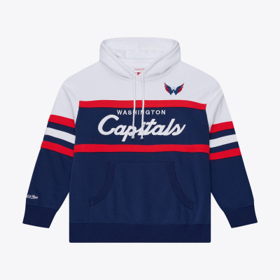 Толстовка Washington Capitals Mitchell & Ness Navy Head Coach