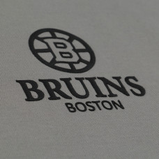 Футболка Boston Bruins Mitchell & Ness Gray Core Essentials