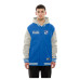 Рубашка New York Rangers New Era Blue/Gray Hooded Varsity Jacket Рубашка New York Rangers New Era Blue/Gray Hooded Varsity Jacket