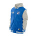 Рубашка New York Rangers New Era Blue/Gray Hooded Varsity Jacket