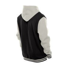 Рубашка Boston Bruins New Era Black/Gray Hooded Varsity Jacket