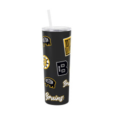 Термос Boston Bruins Logo Brands 30oz Dreamweave Straw