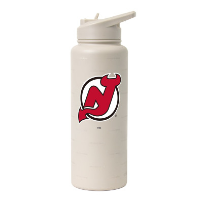 Термос New Jersey Devils Logo Brands 34oz. Sand Ghost