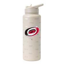 Термос Carolina Hurricanes Logo Brands 34oz. Sand Ghost