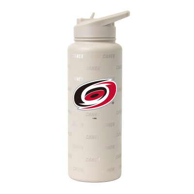 Термос Carolina Hurricanes Logo Brands 34oz. Sand Ghost