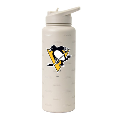 Термос Pittsburgh Penguins Logo Brands 34oz. Sand Ghost