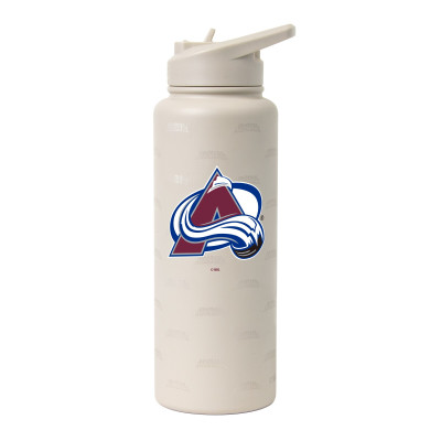 Colorado Avalanche Logo Brands 34oz. Sand Ghost Quencher Bottle