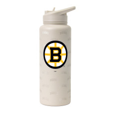 Термос Boston Bruins Logo Brands 34oz. Sand Ghost