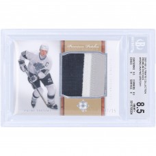 Wayne Gretzky Los Angeles Kings 2007-08 Upper Deck Ultimate Collection Jumbo Tri-Color Game-Used Relic #PS-WG #7/25 BGS Authenticated 8.5 Card - 9.5,8.5,9,8 Subgrades